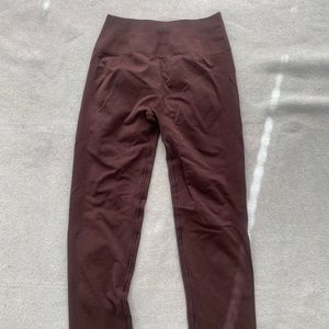 Alphalete  chocolate leggings